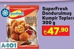 SUPERFRESH DONDURULMUŞ KUMPİR TOPLARI